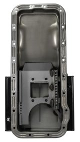 Moroso Ford 352-428 FE (w/Front Sump) Kicked Out Road Race Baffled 8qt 6in Steel Oil Pan thumbnail 5