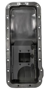 Moroso Ford 352-428 FE (w/Front Sump) Deep Wet Sump 7qt 7.5in Steel Oil Pan thumbnail 4