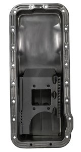 Moroso Ford 352-428 FE (w/Front Sump) Deep Wet Sump 7qt 7.5in Steel Oil Pan thumbnail 9