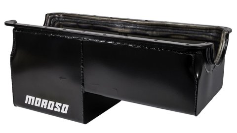 Moroso Ford 429-460 (w/Rear Sump) Off-Road Deep Wet Sump 8qt 10.75in Steel Oil Pan