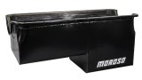Moroso Ford 429-460 (w/Rear Sump) Off-Road Deep Wet Sump 8qt 10.75in Steel Oil Pan thumbnail 2