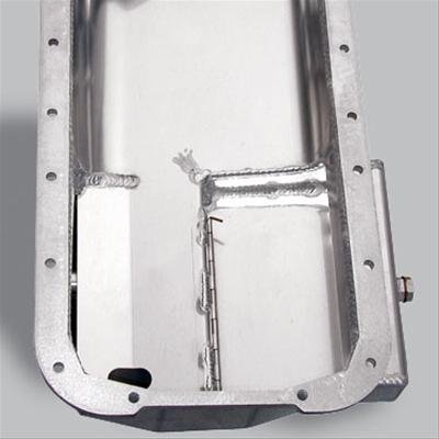 Moroso Honda 2.2/2.3L H Series Prelude Kicked Out Drag Race Baffled 5.5qt 5-3/8in Aluminum Oil Pan thumbnail 1
