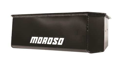 Moroso Acura/Honda K Series Swap Road Race Baffled Extra Capacity 5.5in Steel Oil Pan thumbnail 2