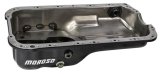 Moroso Honda 2.2/2.3L H Series Stock (w/Oil Drainbacks) Wet Sump 4qt 5.25in Steel Oil Pan thumbnail 4