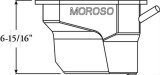 Moroso Subaru EJ20/EJ22/EJ25 Deep Wet Sump 6qt 6-15/16in Aluminum Oil Pan thumbnail 2