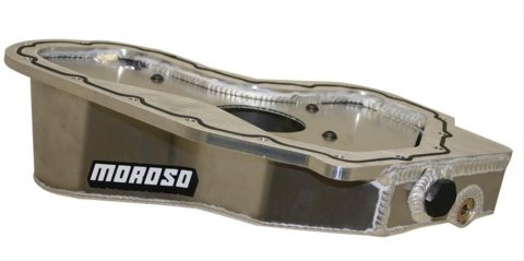 Moroso Lotus/Toyota 2GR-FE/Z Road Race Baffled Wet Sump 6.25qt Stock Depth Aluminum Oil Pan thumbnail 1