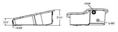 Moroso Lotus/Toyota 2GR-FE/Z Road Race Baffled Wet Sump 6.25qt Stock Depth Aluminum Oil Pan thumbnail 3