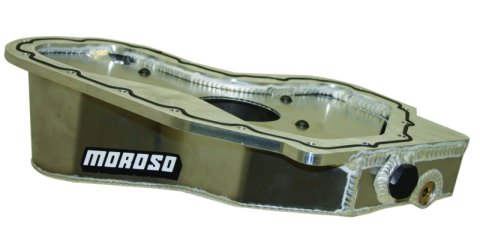 Moroso Lotus/Toyota 2GR-FE/Z Road Race Baffled Wet Sump 6.25qt Stock Depth Aluminum Oil Pan thumbnail 4