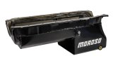 Moroso Pre-85 Chevrolet Small Block/Dart SHP Power Pouch Wet Sump 7qt 8.25in Steel Oil Pan - Black thumbnail 7