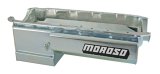 Moroso Chevrolet Big Block Mark IV Drag Race Baffled Power Pouch Wet Sump 7qt 8in Steel Oil Pan thumbnail 6