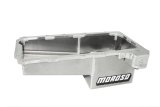 Moroso GM LS/16-Up COPO Camaro (w/Rear Sump) Drag Race Baffled Wet Sump 7qt 7.5in Aluminum Oil Pan thumbnail 4
