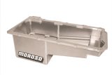 Moroso GM LS/12-15 COPO Camaro (w/Rear Sump) Drag Race Baffled Wet Sump 7qt 7.5in Aluminum Oil Pan thumbnail 1