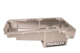 Moroso GM LS/12-15 COPO Camaro (w/Rear Sump) Drag Race Baffled Wet Sump 7qt 7.5in Aluminum Oil Pan thumbnail 2