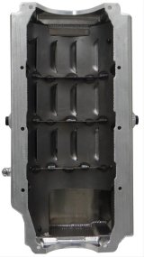 Moroso Pre-85 Chevrolet Small Block/Dart (w/Double Power Kick Outs) Wet Sump 8qt 8.25in Alum Oil Pan thumbnail 4