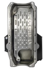 Moroso Pre-85 Chevrolet Small Block (w/Passenger Side Dipstick) Wet Sump 7qt 7-1/8in Steel Oil Pan thumbnail 3