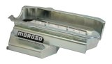 Moroso Pre-85 Chevrolet Small Block (w/Passenger Side Dipstick) Wet Sump 7qt 7-1/8in Steel Oil Pan thumbnail 6