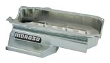 Moroso Pre-85 Chevrolet Small Block (w/Passenger Side Dipstick) Wet Sump 6qt 6.5in Steel Oil Pan thumbnail 6