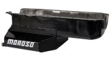 Moroso Pre-85 Chevrolet Small Block (w/Passenger Side Dipstick) Wet Sump 7qt 7-1/8in Steel Oil Pan thumbnail 2