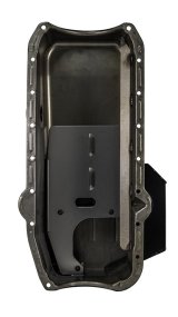 Moroso 80-85 Chevrolet Small Block (w/1in Inspection Bung) Wet Sump 7qt 7.5in Steel Oil Pan thumbnail 4