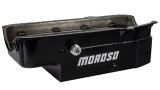 Moroso 86-Up Chevrolet Small Block (w/1in Inspection Bung) Wet Sump 8qt 6.5in Steel Oil Pan thumbnail 7
