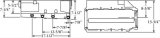 Moroso Chevrolet Big Block Mark IV (w/Four Pick Ups) Drag Race Dry Sump 7.5in Aluminum Oil Pan thumbnail 1