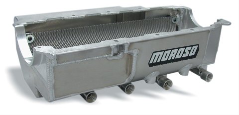 Moroso Donovan 700/DRC2/Merlin Big Block (w/Four Pick Ups) Drag Race Dry Sump Aluminum Oil Pan
