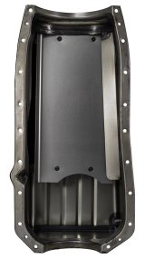 Moroso 65-Up Oldsmobile V-8 (330-455) Marine Stroker Box Sump Flat Bottom 10qt 7.25in Steel Oil Pan thumbnail 4