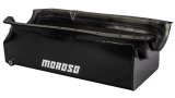 Moroso 65-Up Oldsmobile V-8 (330-455) Marine Stroker Box Sump Flat Bottom 10qt 7.25in Steel Oil Pan thumbnail 7