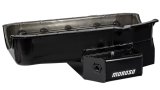 Moroso Pre-80 Chevrolet SBC (w/2 Pc Seal & Low Clearance) Wet Sump 7qt 7in Steel Oil Pan - Black thumbnail 1