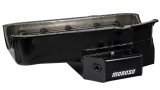 Moroso Pre-80 Chevrolet SBC (w/2 Pc Seal & Low Clearance) Wet Sump 7qt 7in Steel Oil Pan - Black thumbnail 7