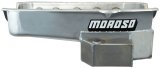 Moroso Pre-80 Chevrolet Small Block (w/2 Pc Seal) Road Race Wet Sump 7qt 7.5in Steel Oil Pan - Black thumbnail 6