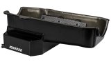 Moroso Pre-80 Chevrolet Small Block (w/2 Pc Seal) Road Race Wet Sump 7qt 7.5in Steel Oil Pan - Black thumbnail 8