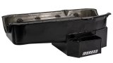 Moroso 80-85 Chevy Small Block/Dart (w/2 Pc Seal) Road Race Wet Sump 7qt 7.5in Steel Oil Pan - Black thumbnail 2