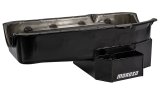 Moroso 80-85 Chevy Small Block/Dart (w/2 Pc Seal) Road Race Wet Sump 7qt 7.5in Steel Oil Pan - Black thumbnail 7