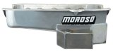 Moroso 80-85 Chevy Small Block/Dart (w/2 Pc Seal) Road Race Wet Sump 7qt 7.5in Steel Oil Pan - Black thumbnail 8