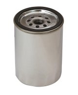 Moroso Chevrolet 13/16in Thread 5-1/4in Tall Oil Filter - Chrome thumbnail 1