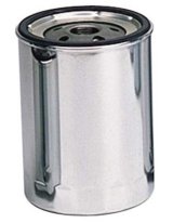 Moroso Chevrolet 13/16in Thread 5-1/4in Tall Oil Filter - Chrome thumbnail 2