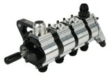 Moroso T3 Series 4 Stage Dry Sump Oil Pump - Tri-Lobe - Left Side - 1.200 Pressure thumbnail 1