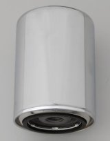 Moroso Ford/Mopar/Import 3/4in Thread 5-1/4in Tall Oil Filter - Chrome thumbnail 1