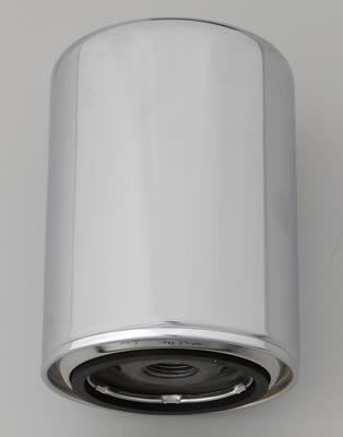 Moroso Ford/Mopar/Import 3/4in Thread 5-1/4in Tall Oil Filter - Chrome