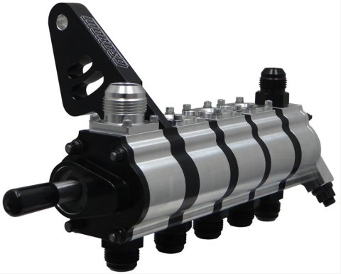 Moroso T3 Series Dragster 5 Stage Dry Sump Oil Pump - Tri-Lobe - Left Side - .900 Pressure