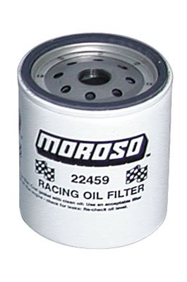 Moroso Chevrolet 13/16in Thread 4-9/32in Tall Oil Filter - Racing