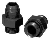 Moroso Dry Sump/External Oil Pump Fitting -10An to -10An w/O-Ring - Aluminum - 2 Pack thumbnail 3