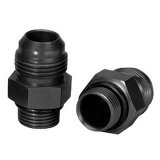Moroso Dry Sump/External Oil Pump Fitting -10An to -12An w/O-Ring - Aluminum - 2 Pack thumbnail 2