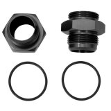 Moroso Vacuum Pump Fitting 16An to -16An w/O-Ring - Aluminum - 2 Pack thumbnail 2