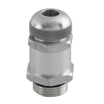 Moroso Vacuum Relief Valve w/Adjustable Knob -12An Female Gland Seal - Aluminum - Single