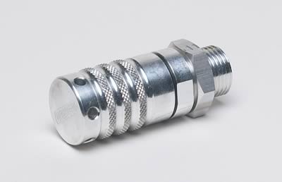 Moroso Vacuum Relief Valve 3/4in-16 Thread - Billet Aluminum - Single thumbnail 1