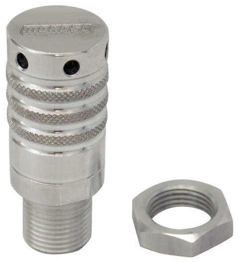 Moroso Vacuum Relief Valve 3/4in-16 Thread - Billet Aluminum - Single thumbnail 3