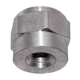 Moroso 1/8in NPT Female Weld-On Bung - Aluminum - Single thumbnail 2