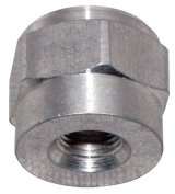 Moroso 1/8in NPT Female Weld-On Bung - Aluminum - Single thumbnail 3